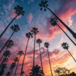 Palmeras en el atardecer - Los Ángeles