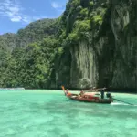 Bote pequeño en Tailandia