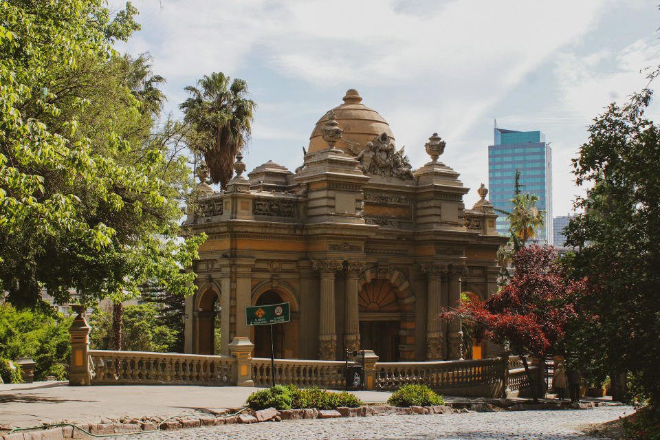El Cerro Santa Lucía, Chile