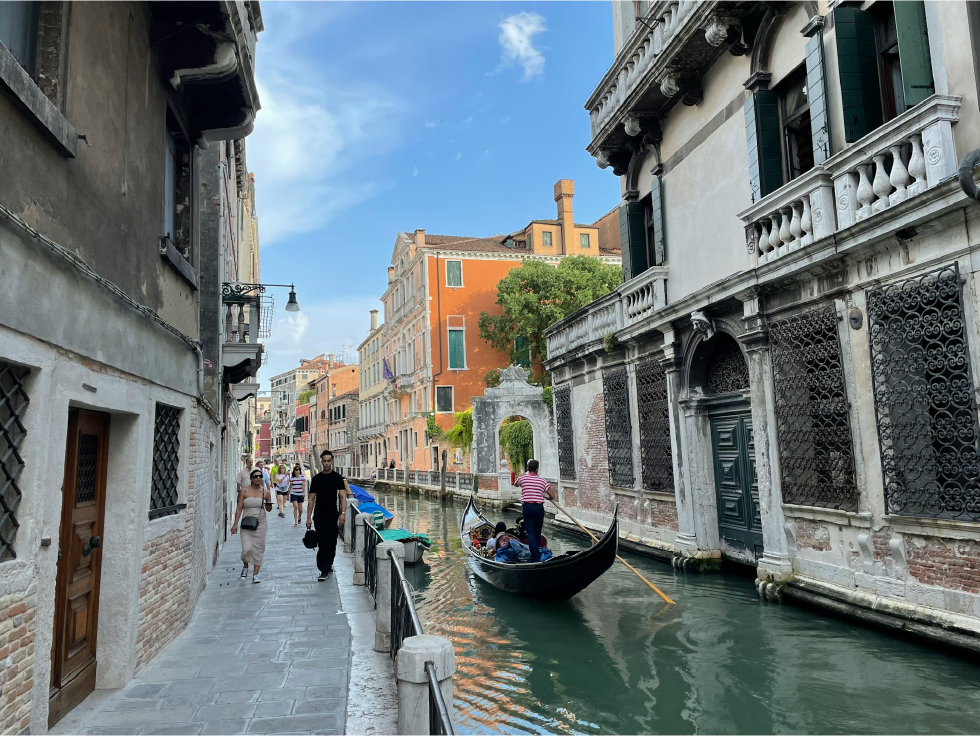 Paseo en Góndola, Italia