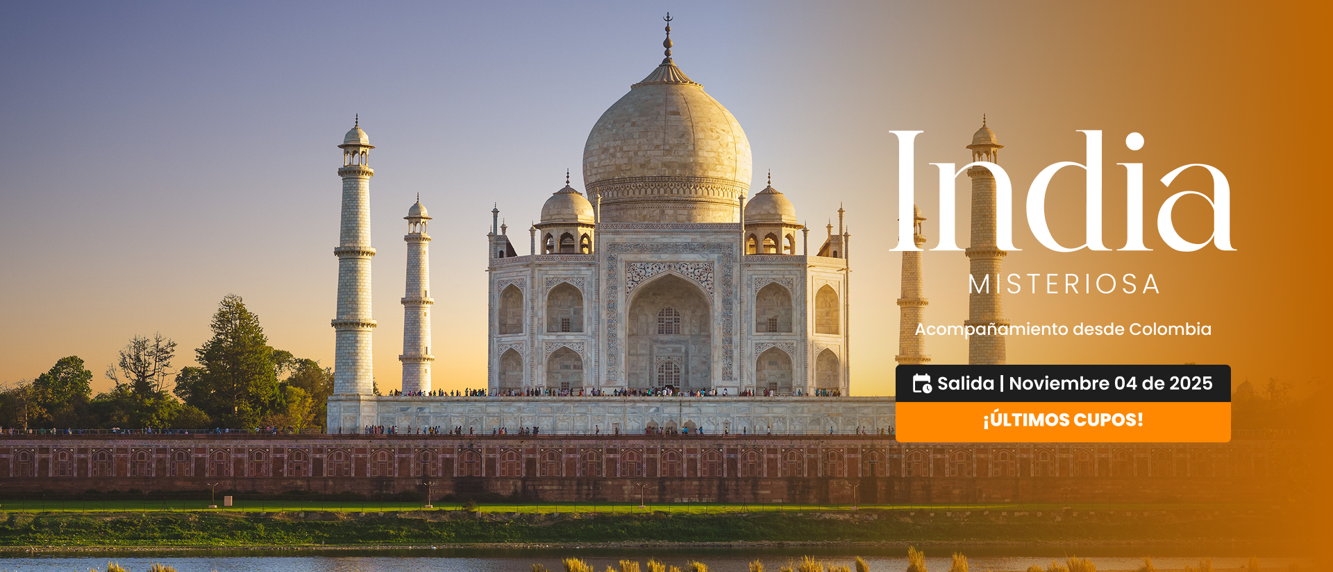 Banner India Misteriosa | Últimos Cupos