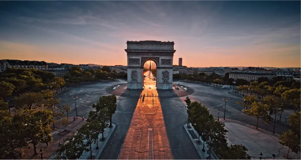 Arco del Triunfo, París