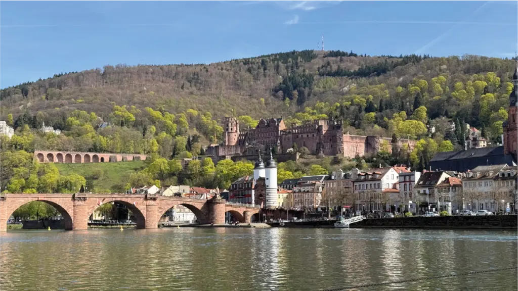 Castillo de Heidelberg y casco antiguo