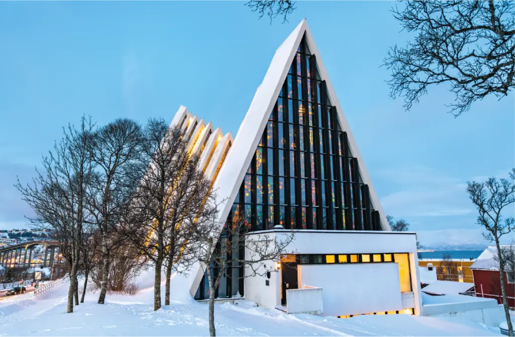 Catedral del Ártico en Tromsø
