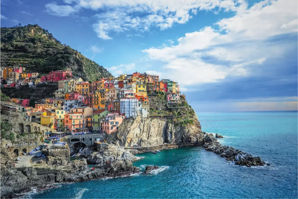 Cinque Terre desde el mar