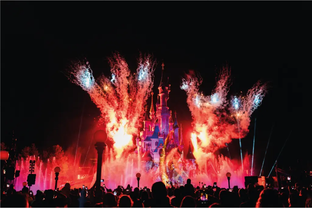 Fuegos Artificiales Disneyland París