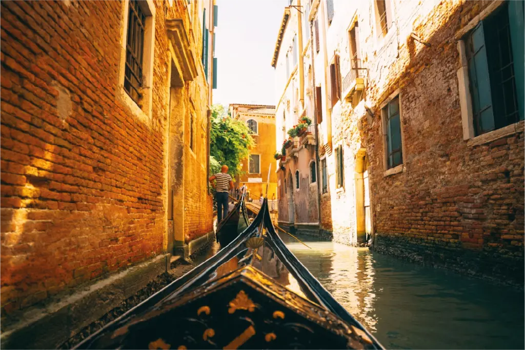 Góndolas en Venecia