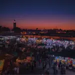 Jemaa el-Fna de noche