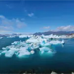 Jökulsárlón con icebergs