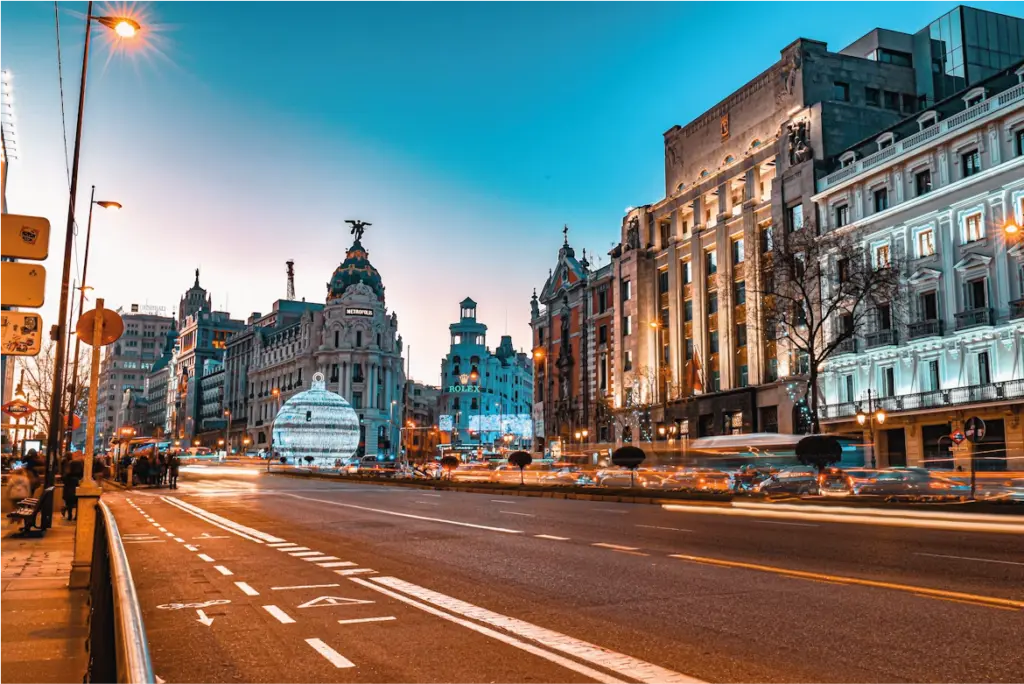 Madrid iluminado