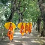 Monjes en Luang Prabang
