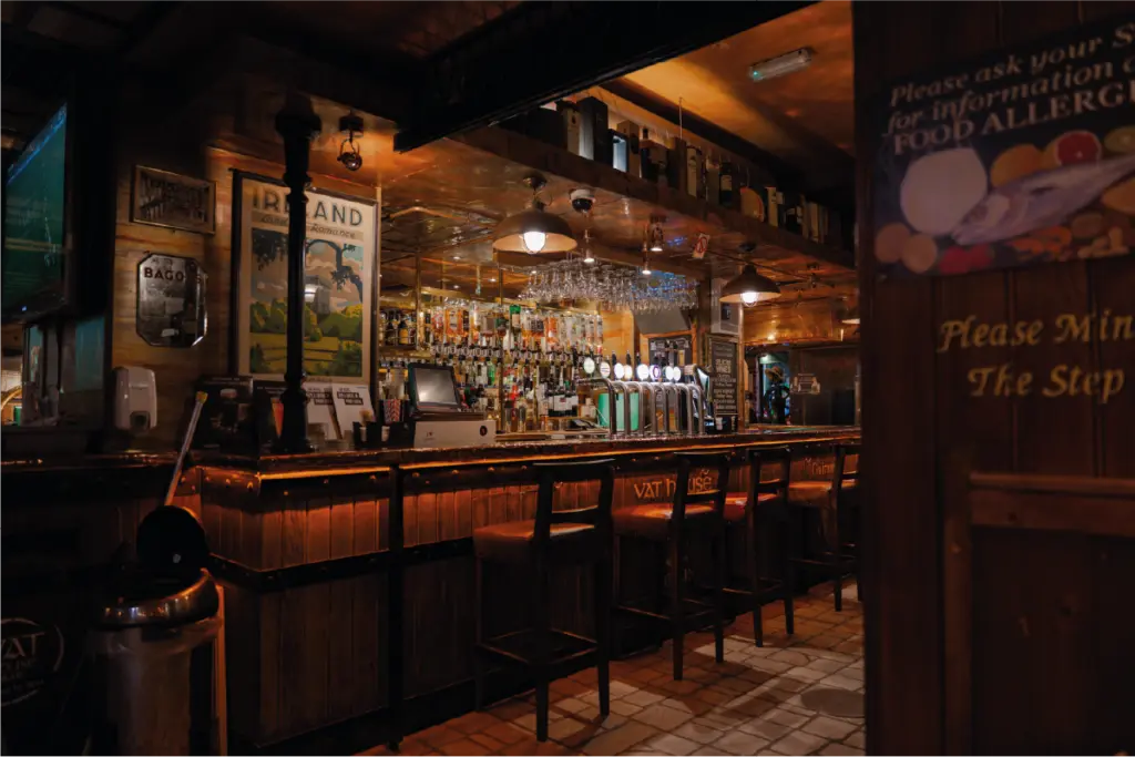 Pub tradicional irlandés