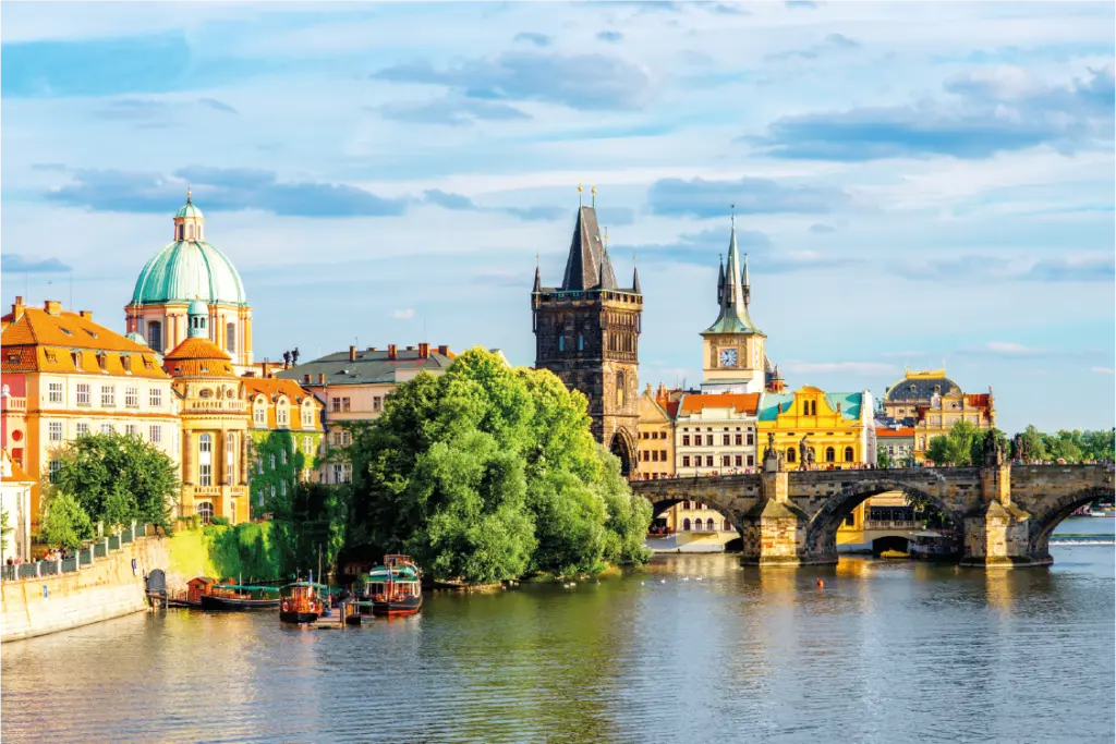 Puente de Carlos en Praga