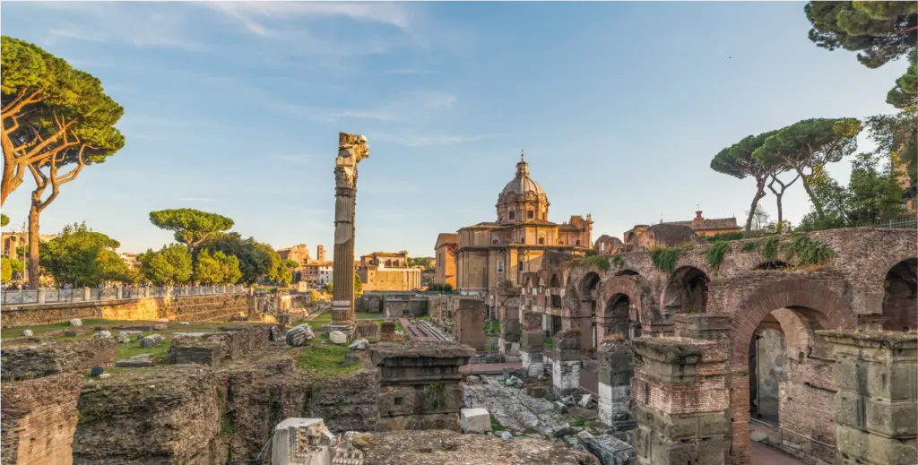 Roma Imperial, Italia
