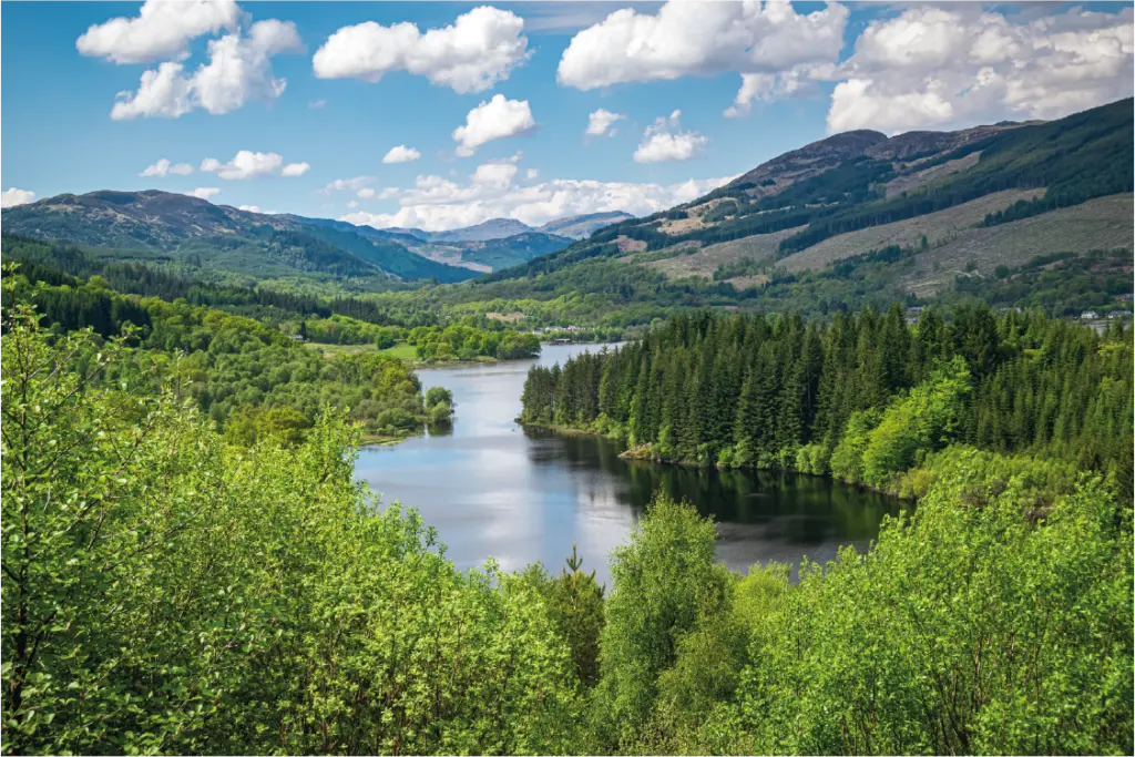 Trossachs, Escocia