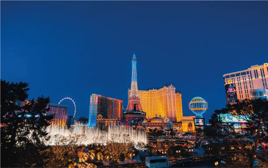 Las Vegas Strip de Noche