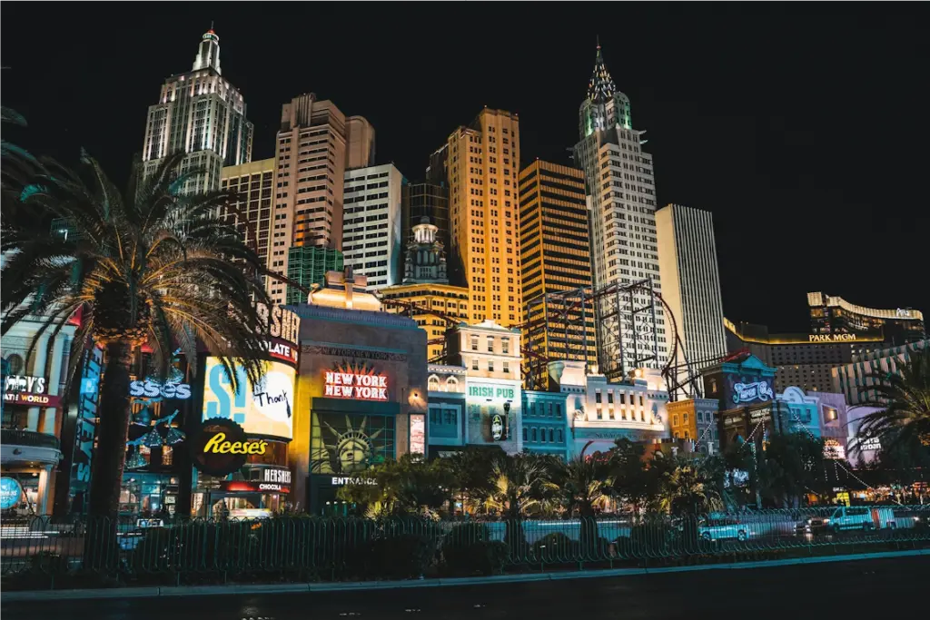 Las Vegas Strip nocturno