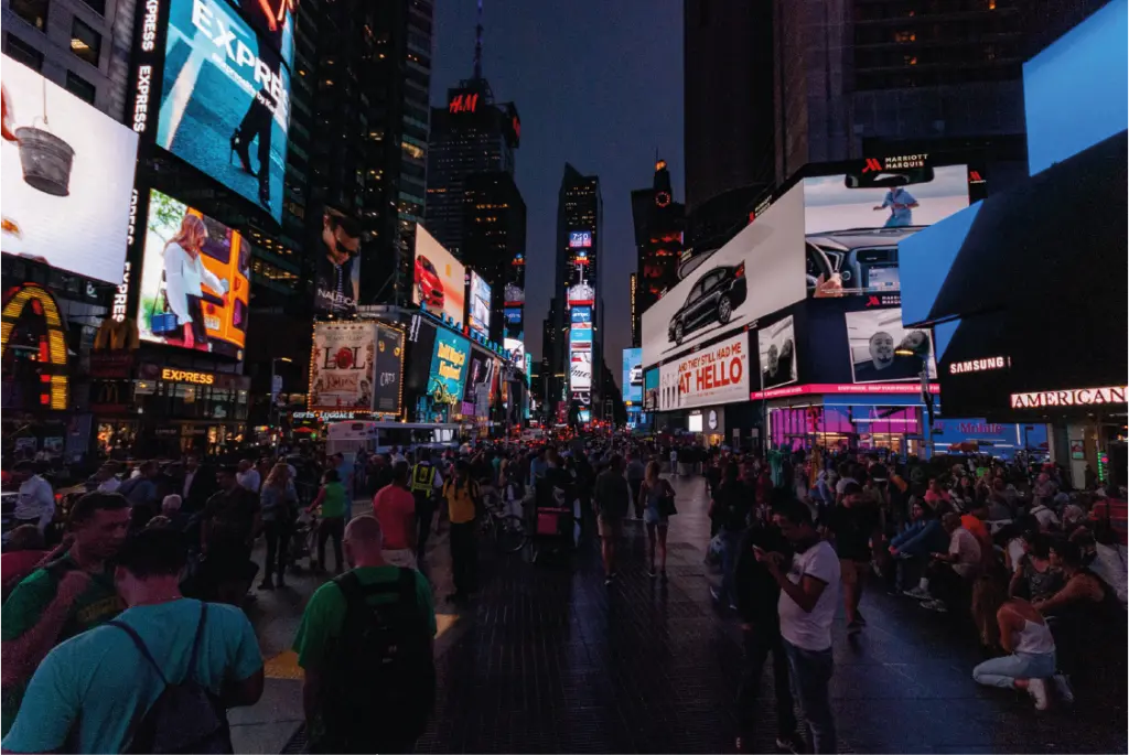 Times Square de noche